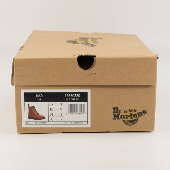 Dr Marten\'s Men\'s 1460 Blizzard Wintergrip Lace Up Tan Boots 26860220 Multi Size
